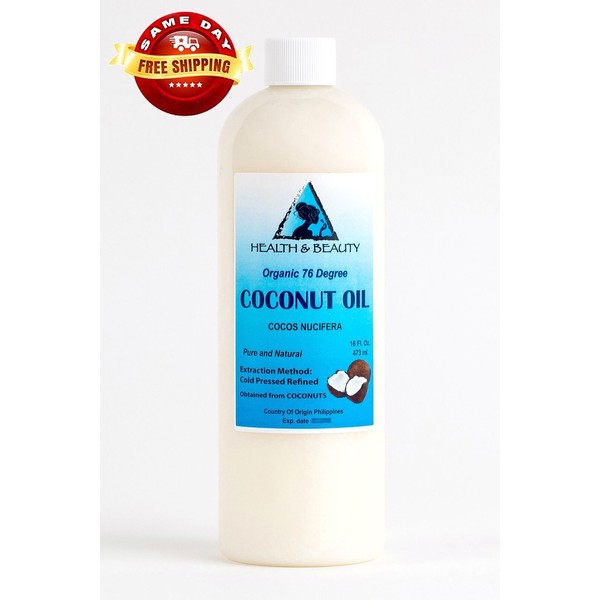 H&B OILS CENTER COCONUT OIL 76 DEGREE ORGANIC by H&B