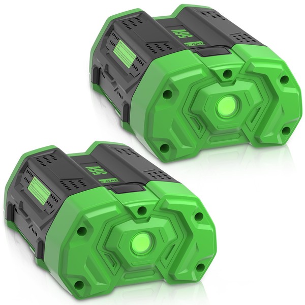 Munikind 2Pack BA2800 Replacement for EGO Battery 5000mAh Lithium BA2800
