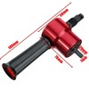 Sheet Metal Nibbler Cutter Double-Headed Sheet Cutter Nibbler Drill Attachment