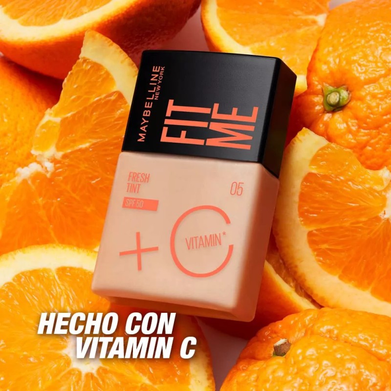 Maybelline Base De Maquillaje Maybelline Fit Me Fresh Tint Tono06