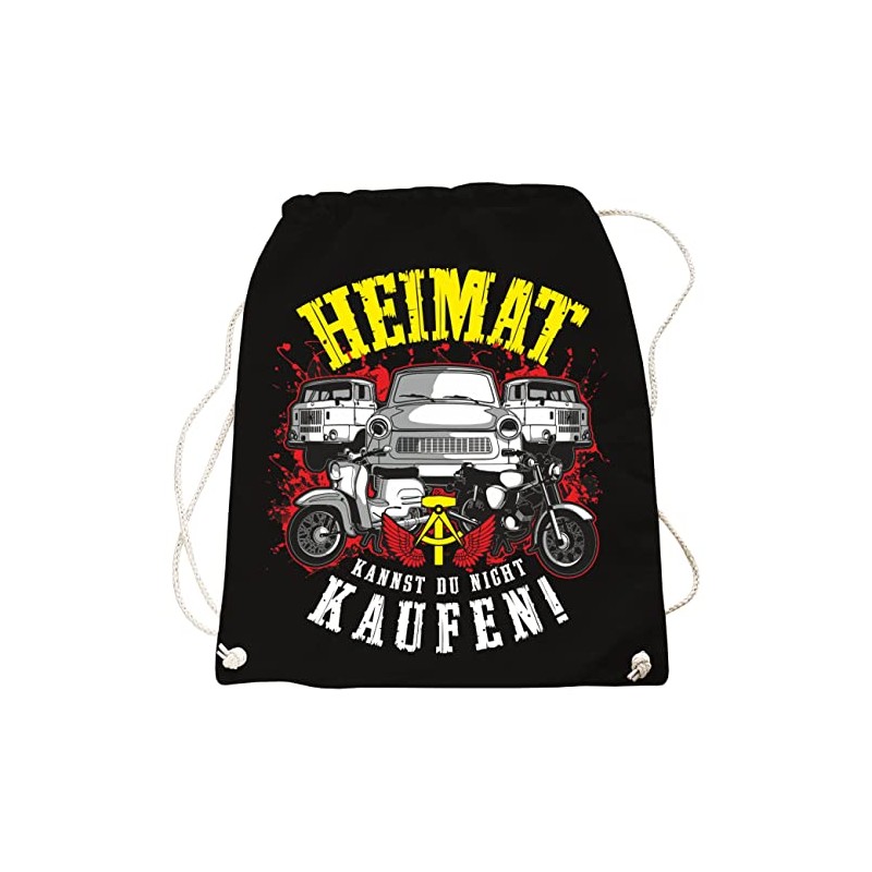 Backpack DDR Heimatliebe, black, Rucksack