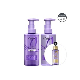 L'Oréal Paris Hyaluronic Acid Scalp Shampoo 440ml+Hyaluronic Acid Conditioning Hair Pack 440ml [Giveaway] Shampoo Mini 100ml (Random) / 로레알파리 히알루론산 두피샴푸 440ml+히알루론산 컨디셔닝 헤어팩 440ml [증정]샴푸 미니 100ml(랜덤)
