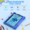Kids Tablet, 10.1 Inch Android 15 Tablet for Kids, 12GB+64GB,