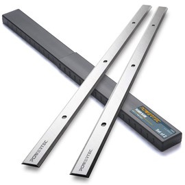 POWERTEC 12-1/2 Inch Planer Blades for Craftsman CMEW320 21758, WEN PL1252 6550, Delta 22-560 22-565 TP305 TP400LS, Grizzly G0663, Porter Cable PC305TP, POWERTEC PL1252 Planer, Set of 2 (12803)