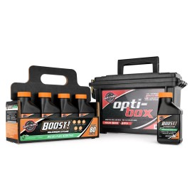 Opti-Lube Boost! Formula Diesel Fuel Additive - 8 pack 4oz bottles with Opti-Box