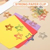PATIKIL 50pcs Paper Clips, Star Paper Clips, Small Cute Rustproof