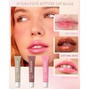 Tinted Lip Butter Balm-3 Colors Vanilla Beige Brown Pink Sugar