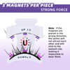 B&Qaugen Reusable Magnetic Lashes Magnetic Eyelashes Natural Look False Eyelashes