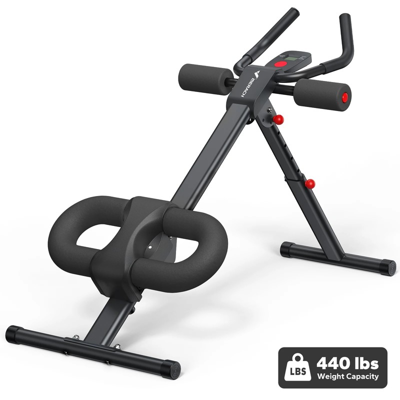 Foldable Ab Exercise Machine for Home Workouts – Adjustable Core