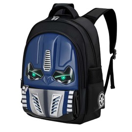 Kids Backpack with Glowing Eyes & 3D Cartoon Panels for Boys Ages 4-12 - Interactive School Bag, Durable Design for Kindergarten, Day Trips and Back to School Gifts (Large size blue)