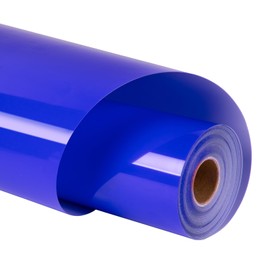 HTVRONT Royal Blue Heat Transfer Vinyl - 12" x 30ft Royal Blue HTV Vinyl for T-Shirts Clothing and Other Fabrics, Royal Blue Iron on Vinyl for Cricut, Easy to Cut & Weed & Transfer