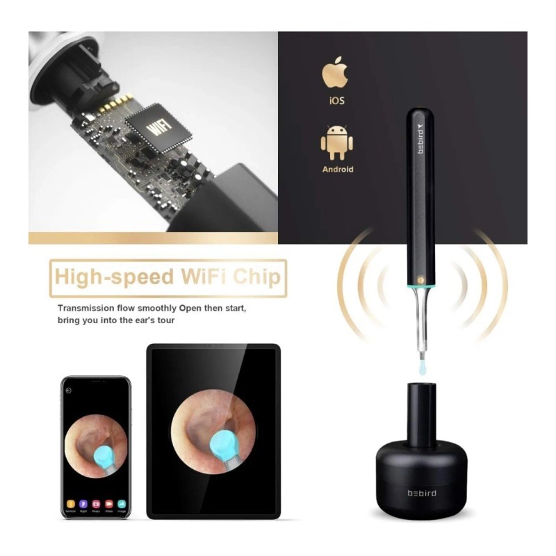 Bird BEBIRD X17 Pro Ear Wax Removal Camera Endoscope