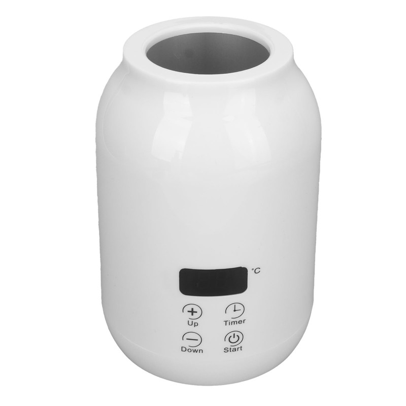 Massage Oil Heater LED Display Touch Control Temperature Adjust Essential