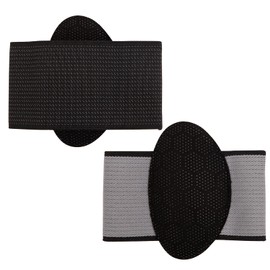 Arch Support Braces for Plantar Fasciitis Relief, Foot Arch Support Cushions with Silicone Pad for Fallen Arches, High Arch, Flat Feet, Feet Care, Adjustable Compression Bands Fits All Shoes