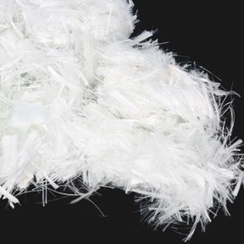 5Lb, Fiberglass, Fiberglass For Concrete, Fiber Glass, Concrete Fiber, Concrete Fiber Reinforcement, 3/4 Inch, Chopped Fiberglass, Floor Anti-Seepage And Crack Prevention Reinforced With Cement Mortar