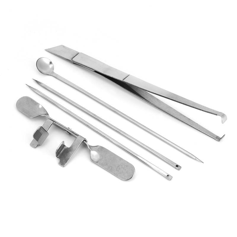5Pcs Capon Knife Tool Stainless Steel Kit Poultry Farms Veterinary