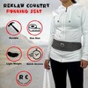 Reklaw Country Running Belt, Adjustable Running Waist Pack with 3