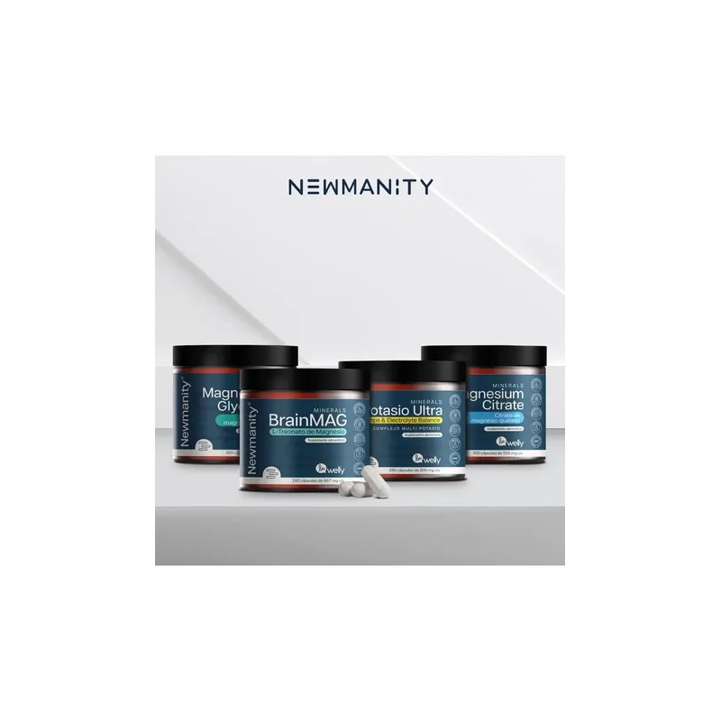 Suplemento en cápsula Newmanity Magnesio de BrainMAG x 667mg