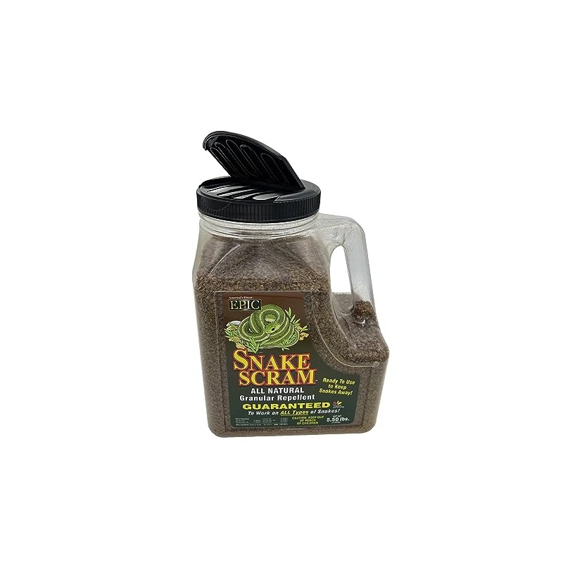 Epic 02100 Snake Scram All Natural Grandular Repellent - 5.5-Lbs.