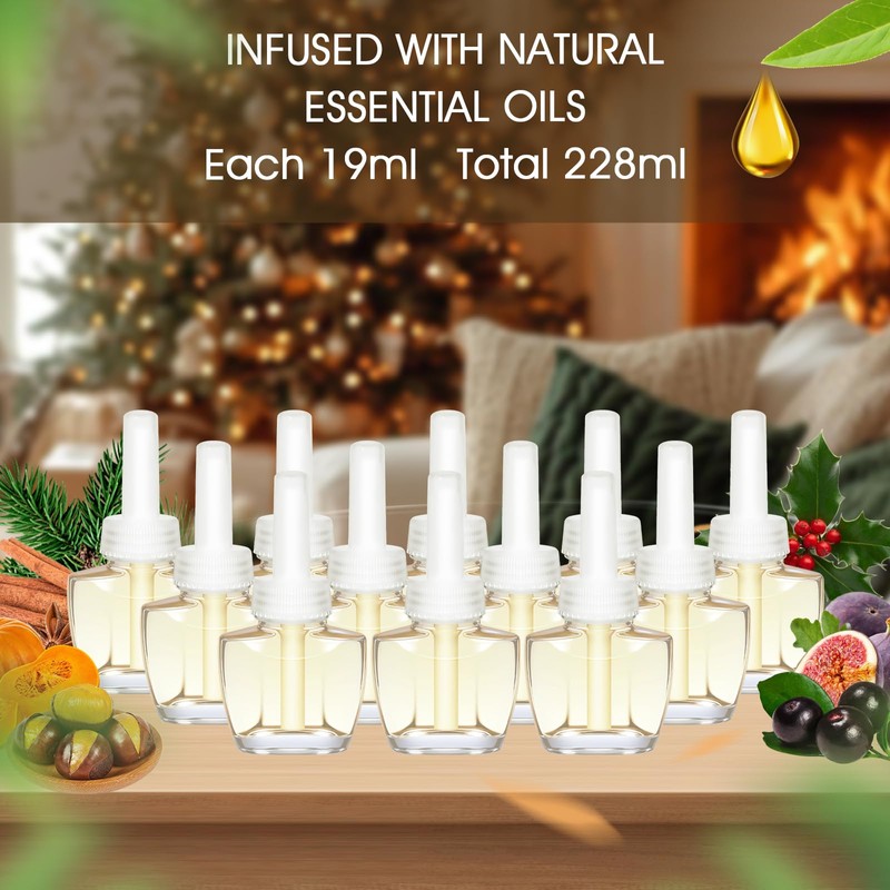 Plug In Refills Air Freshener, for Home, 7.92 Fl Oz,