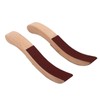 1 Pair Piano Hammerhead Sanding Plate S Shape Solid Wood