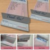 4 Pack Pink Guest Checks Books for Servers, Server Note