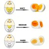 Pack of 2 Egg Timers, Heat Sensitive Colour Change Eggs