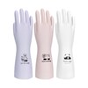 LANON 3 Pairs wahoo Nitrile Cleaning Gloves, Latex free Reusable