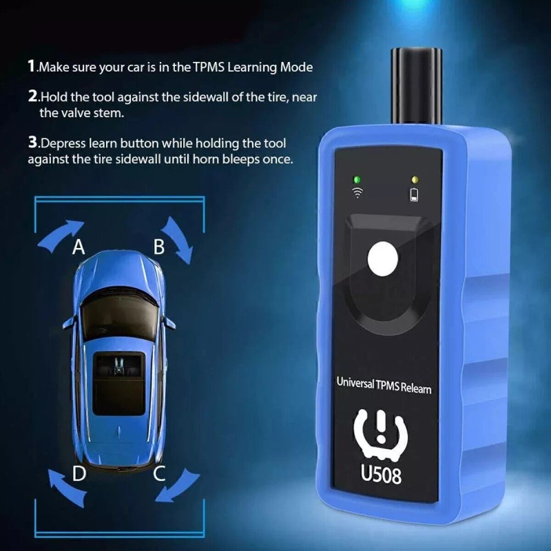 OBDResource Tpms Relearn Tool U508 for GM Ford Chrysler Dodge