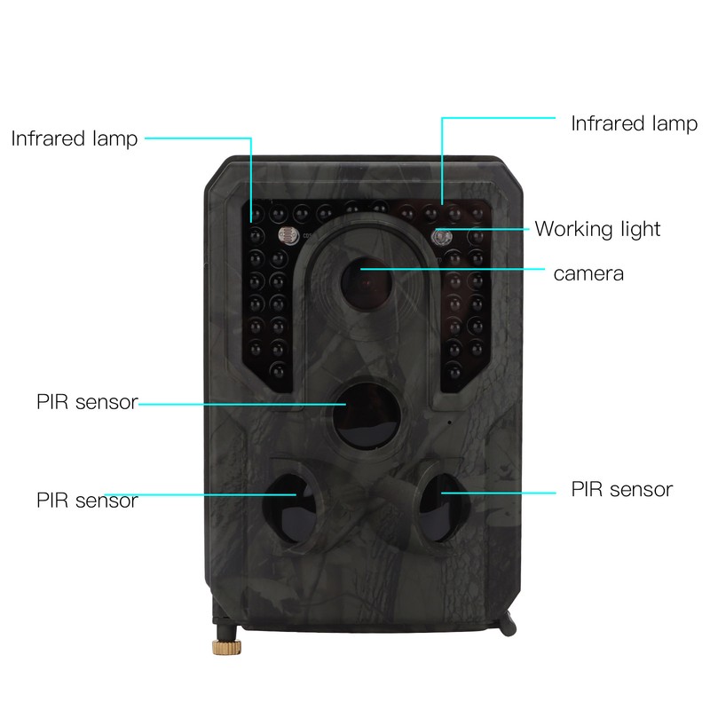 PR400C Pro 1080P 16MP Infrared Hunting Camera Wildlife 34 940