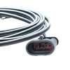 vhbw Low Voltage Transformer Cable Compatible with Flymo Robotic Lawn