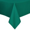 Hiasan Christmas Tablecloths Rectangular Waterproof 54 x 80 Inches, Emerald