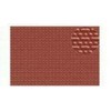 Slater's Embossed Plastikard 2mm 'N' Gauge 0402 Red Brick English Bond Styrene Plastic Sheet