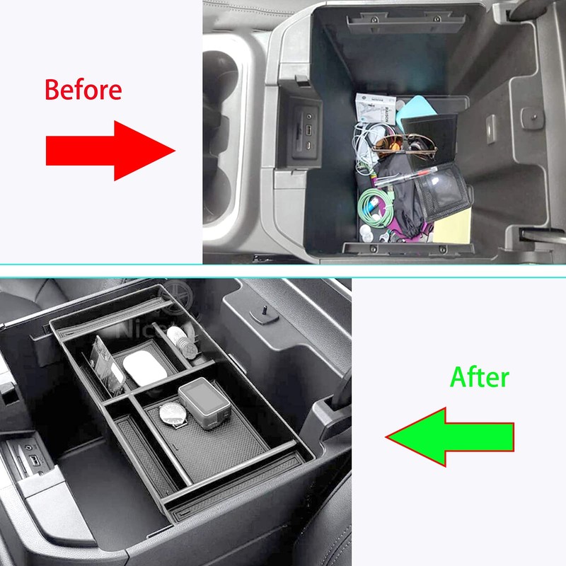 Sierra Organizer, Center Console Organizer Tray, Compatible with for 2019-2021