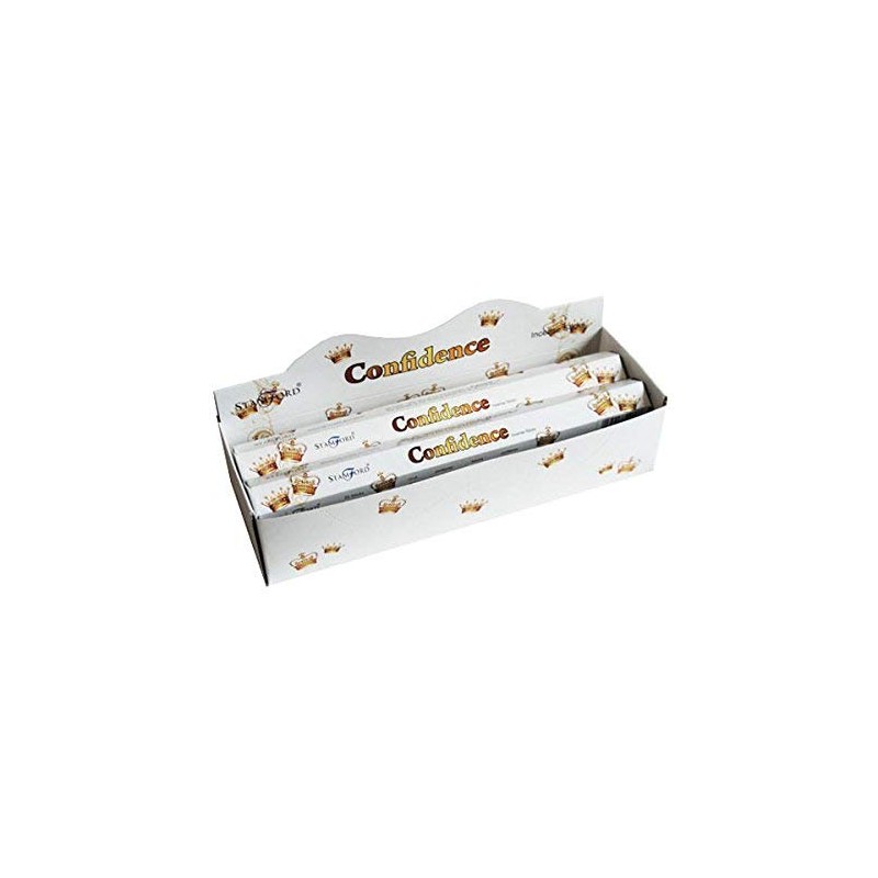 STAMFORD INC. 37512 Confidence Incense Sticks, 20 Sticks x 6