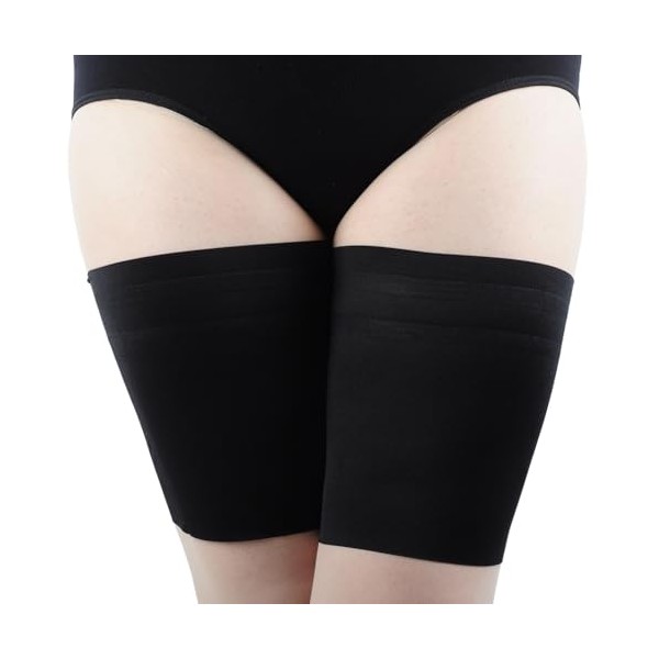 UPSTORE 1 Pair Thigh Compression Sleeves Anti Chafing Bands Adjustable