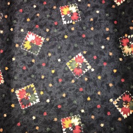 Ssi Debbie Mumm Seed Packs Harvest Border SSI Cotton Fabric 1/2 Yard (18 By 44”) New