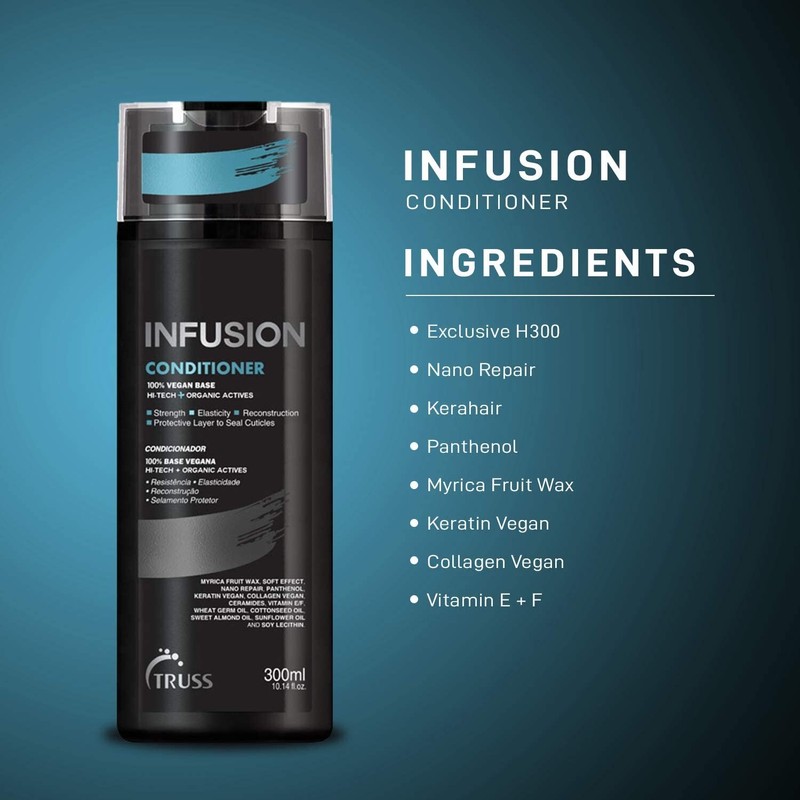 TRUSS Infusion Shampoo and Conditioner Set Bundle