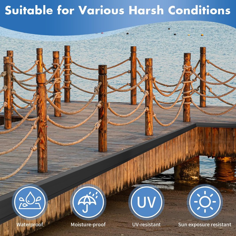 Nalwort Dock Bumpers 16 Feet and 24 Feet, Full Protection