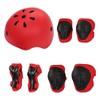 7pcs/set Children Safety Helmet Knee Elbow Pad Sets Breathable Riding