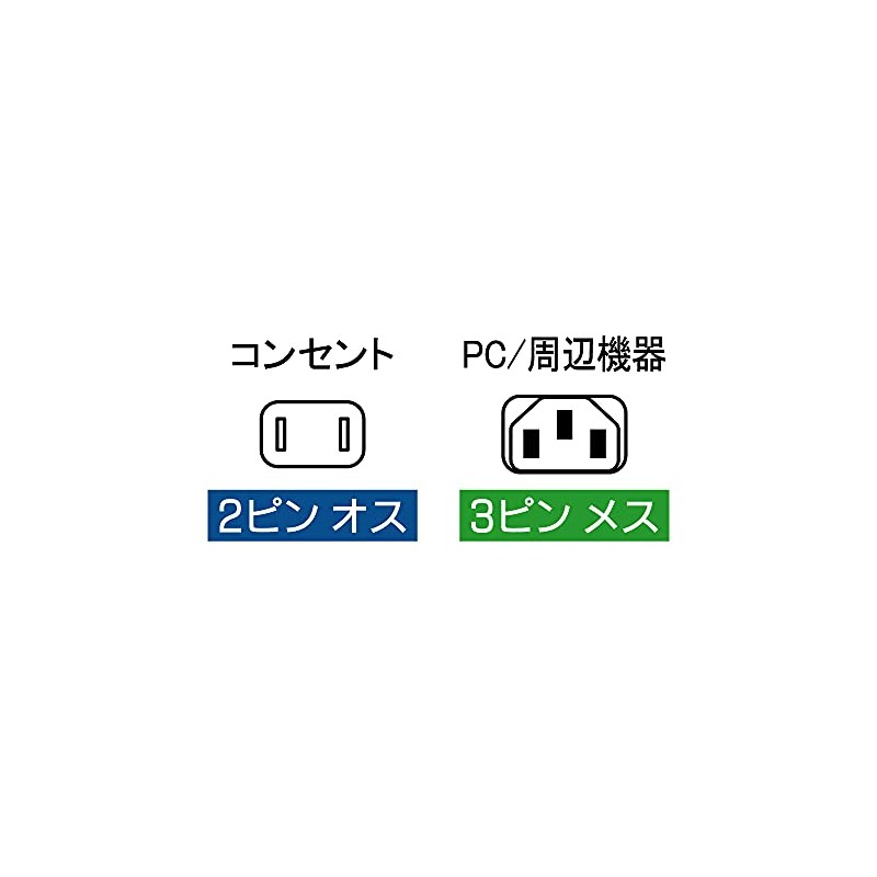 INEX ACP-HC18B 15A Compatible AC Power Cable 6.9 ft (1.8