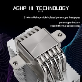 Thermalrlght Burst Assassin 120 ARGB CPU Cooler, 120mm PWM Quiet Fan ARGB CPU Air Cooler with 1550RPM Speed, for Intel 1700/1150/1151/1200