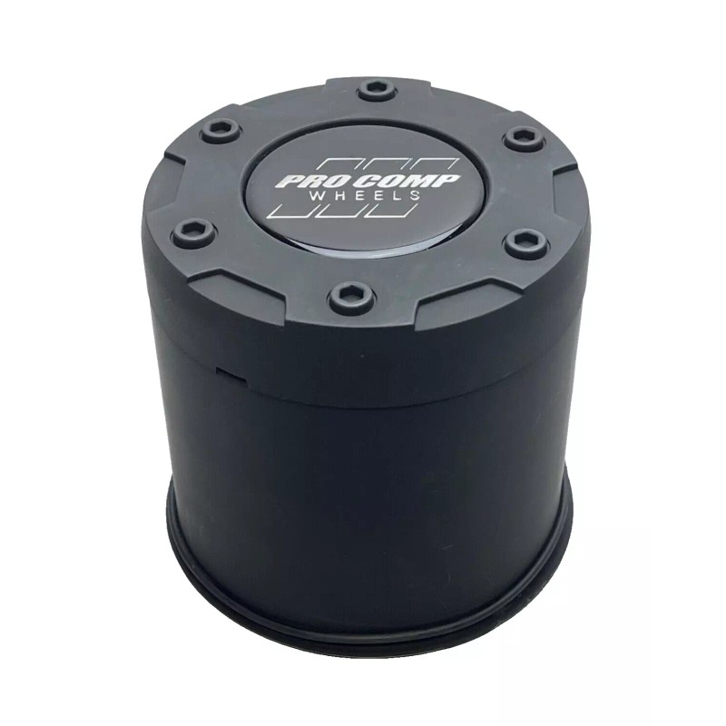 Pro Comp Flat Black Push Thru Wheel Center Cap 8515042