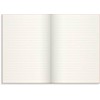 burde Textile Notizbuch, A5, liniert, 240 Seiten, mit dickem Premium-Papier,