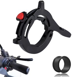 Throttle Cruise Control, Motorcycle Throttle Lock with Silicone Protective Ring, Motorcycle Cruise Control Throttle Clamp, Electric Vehicle Booster Accessories, Motorcycle Accessories Universal (1PCS)