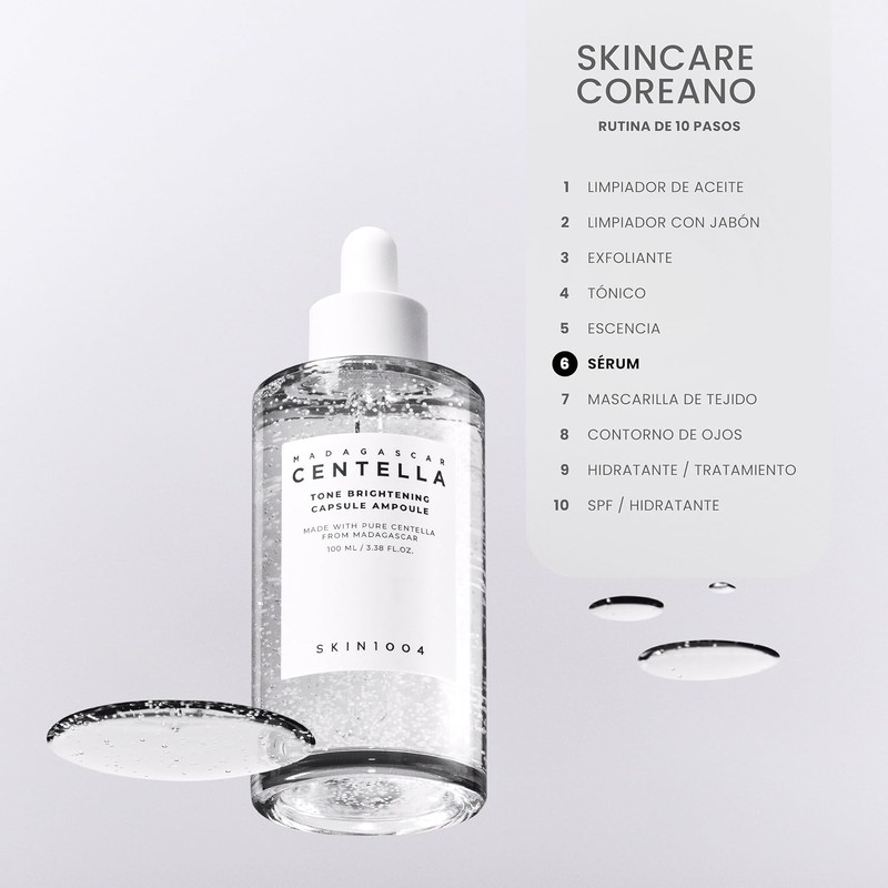 Madagascar Centella Tone Brightening Capsule Ampoule by Skin1004 for Women