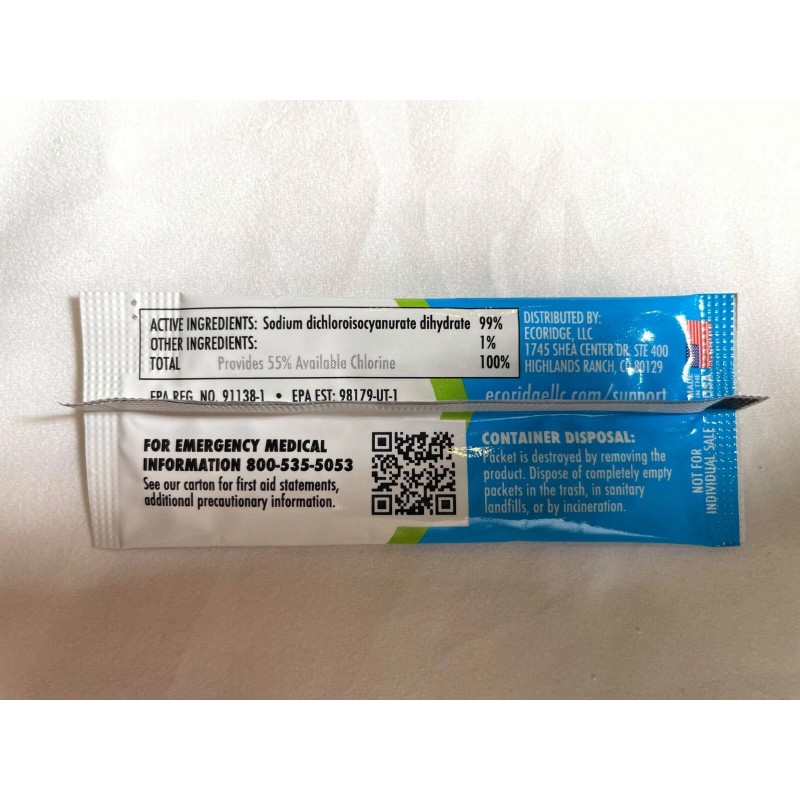 Sani Powder Hypochlorous Acid Granules - 10 x 2.10 Gram