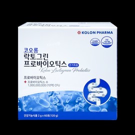 Family Lactic Acid Bacteria Kolon Lactogreen Probiotics 60 packets for the whole family Immune Powder Intestinal Health / 패밀리 유산균 코오롱 락토그린 프로바이오틱스 온가족 용 60포 면역 가루 장 건강