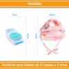Hola Bebé Casco Antigolpes Para Bebé Y Par De Rodilleras