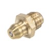 uxcell Brass Straight Grease Fitting M8 x 1.25mm Thread Hydraulic